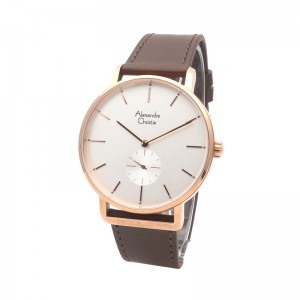 Alexandre Christie AC 8572 Rosegold White Man MDLRGSL